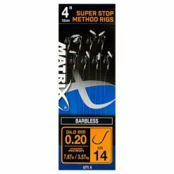 Matrix - Onderlijn 4" Super Stop Method Rigs - Matrix