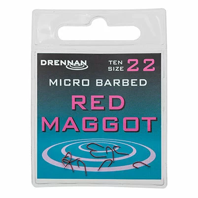 Drennan - Haken Red Maggot - Drennan 1 Drennan - Haken Red Maggot - Drennan