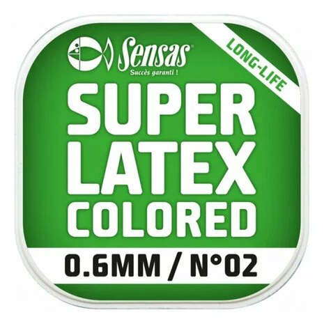 Volle Elastiek Super Latex Gekleurd - Sensas 1 Volle Elastiek Super Latex Gekleurd - Sensas