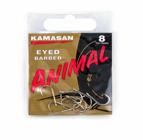 Haken Kamasan Eyed Barbed - Elite 1 Haken Kamasan Eyed Barbed - Elite