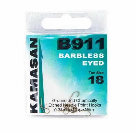Haken Kamasan Barbless Eyed - Elite 1 Haken Kamasan Barbless Eyed - Elite