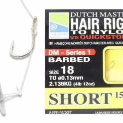 Onderlijnen Dutch Master Hair Rig - Short 6" - Preston
