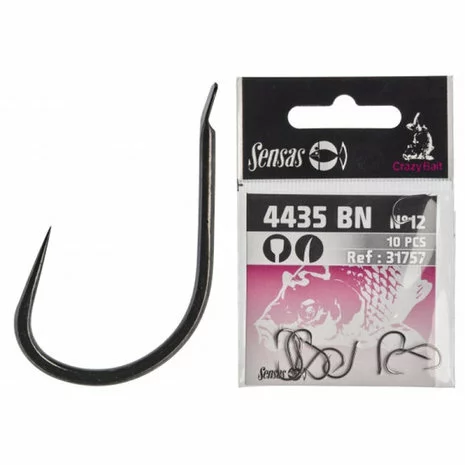 Haken Crazy Bait Barbless 4435 - Sensas 1 Haken Crazy Bait Barbless 4435 - Sensas