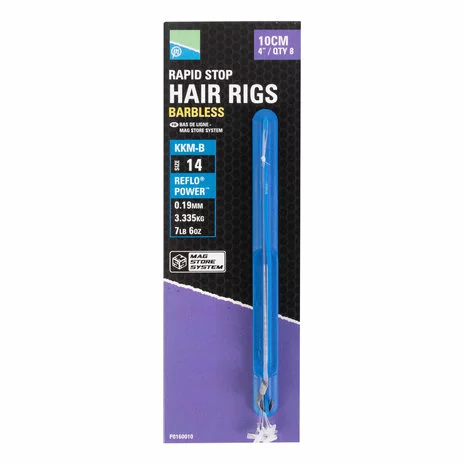 Preston - Onderlijn Rapid Stop Hair Rigs - 38cm - Preston 1 Preston - Onderlijn Rapid Stop Hair Rigs - 38cm - Preston