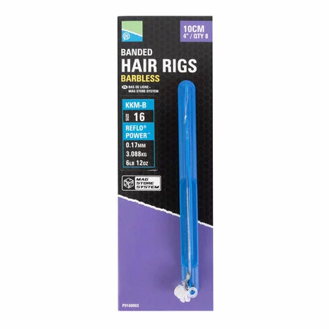 Preston - Onderlijn Banded Hair Rigs - 38cm - Preston 1 Preston - Onderlijn Banded Hair Rigs - 38cm - Preston