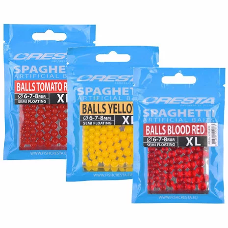 Cresta - Kunstaas Spaghetti Artificial Balls XL - Cresta 1 Cresta - Kunstaas Spaghetti Artificial Balls XL - Cresta