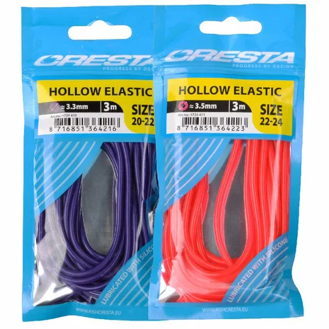 Cresta - Holle Elastiek Hollow Elastic - 3m - Cresta 1 Cresta - Holle Elastiek Hollow Elastic - 3m - Cresta