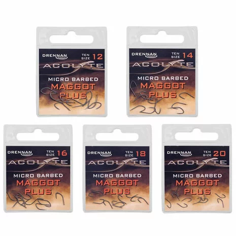 Drennan - Haken Acolyte Micro Barbed Maggot Plus - Drennan 3 Drennan - Haken Acolyte Micro Barbed Maggot Plus - Drennan - Afbeelding 3