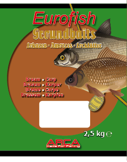 Arca - Voeder Eurofish Groundbaits 2,5kg - Brasem/Karper - Arca 1 Arca - Voeder Eurofish Groundbaits 2,5kg - Brasem/Karper - Arca