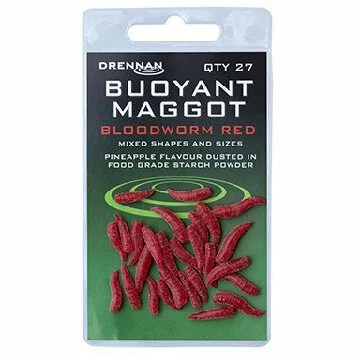 Drennan - Kunstaas Buoyant Maggot Bloodworm Red- Drennan 2 Drennan - Kunstaas Buoyant Maggot Bloodworm Red- Drennan - Afbeelding 2