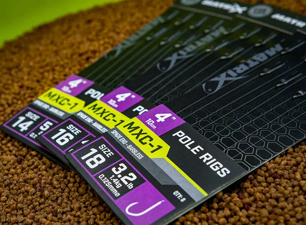 Matrix - Onderlijn MXC-1 Barbless 10cm Pole Rigs - Matrix 4 Matrix - Onderlijn MXC-1 Barbless 10cm Pole Rigs - Matrix - Afbeelding 4