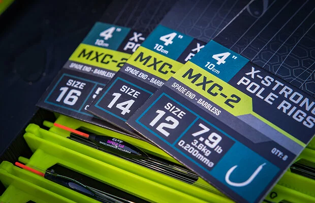 Matrix - Onderlijn MXC-2 Barbless 10cm X-Strong Pole Rigs - Matrix 4 Matrix - Onderlijn MXC-2 Barbless 10cm X-Strong Pole Rigs - Matrix - Afbeelding 4