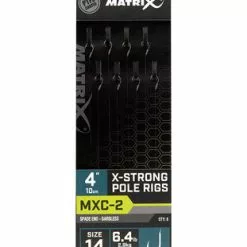 Matrix - Onderlijn MXC-2 Barbless 10cm X-Strong Pole Rigs - Matrix 11 Matrix - Onderlijn MXC-2 Barbless 10cm X-Strong Pole Rigs - Matrix -Goedkope Mini-Prijs Hengels Winkel 1911079593