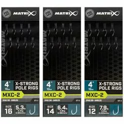Matrix - Onderlijn MXC-2 Barbless 10cm X-Strong Pole Rigs - Matrix