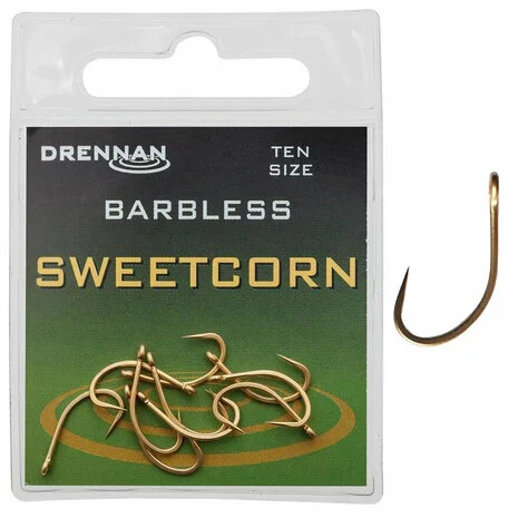 Drennan - Haken Sweetcorn Barbless - Drennan 1 Drennan - Haken Sweetcorn Barbless - Drennan